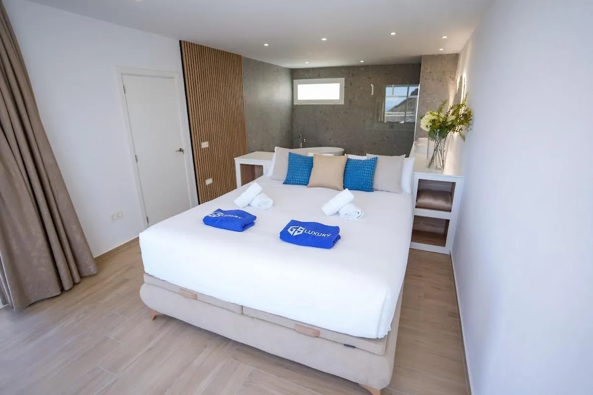 אדחה Gs Luxury Navarra Sunset, Luxury Villa With Pool And Sea Views 0*,